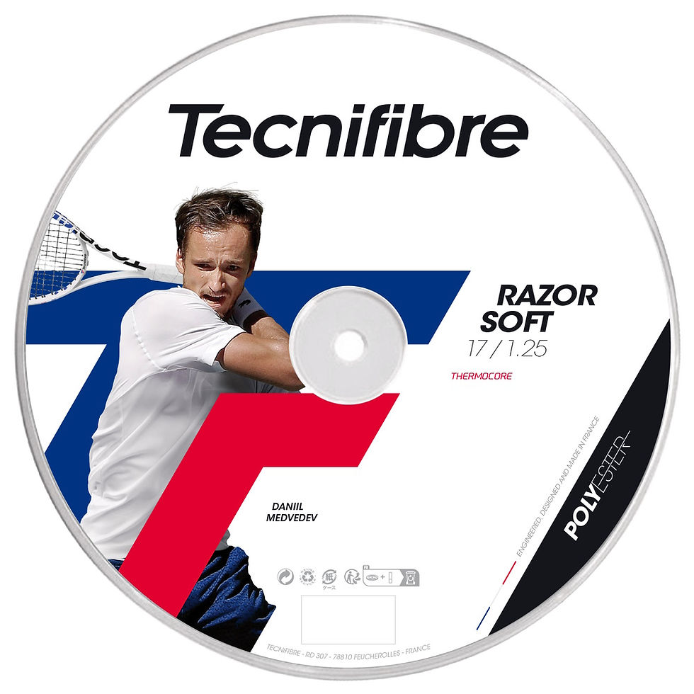 Tecnifibre Razor Soft fekete (200m) teniszhúr