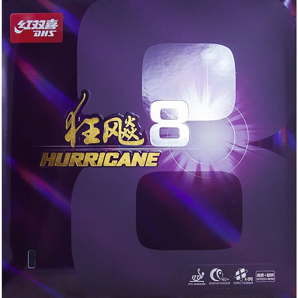 DHS Hurricane 8 asztalitenisz borítás