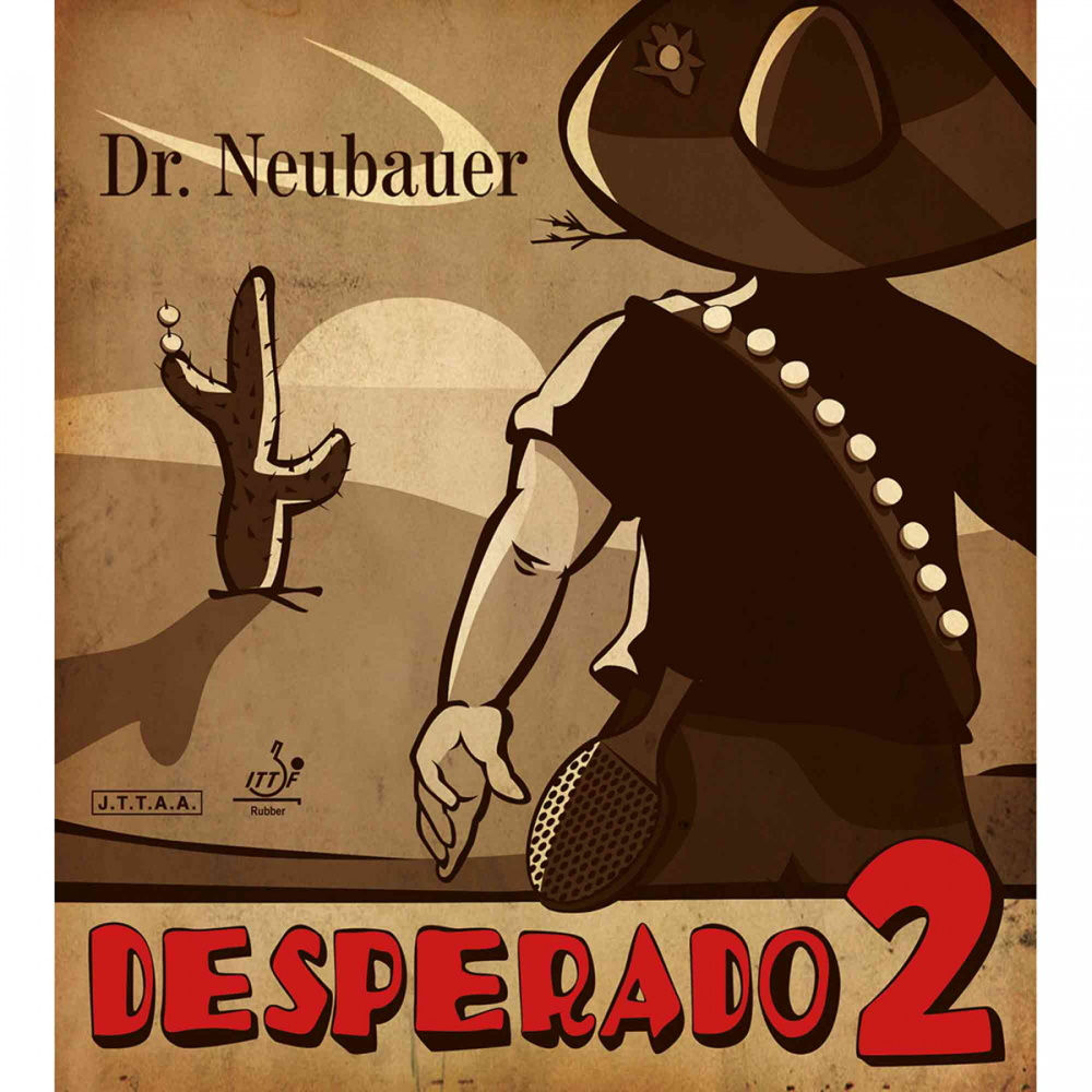 Dr Neubauer Desperado 2 hosszúszemcsés asztalitenisz-borítás