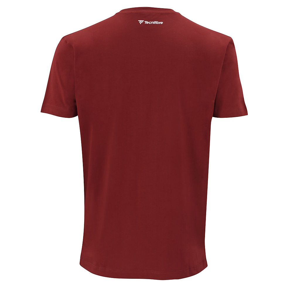 Tecnifibre Team Cotton Tee Cardinal (piros) pólóing