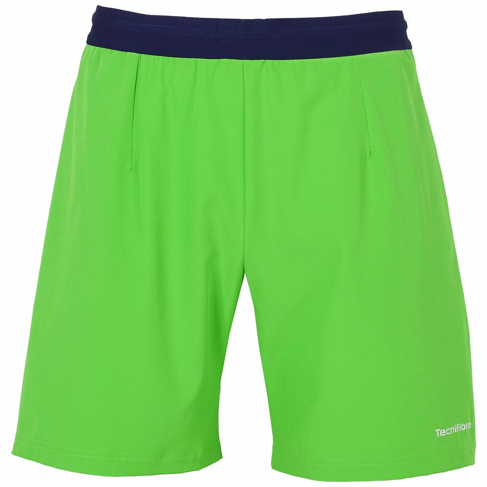 Tecnifibre Stretch Short zöld rövidnadrág