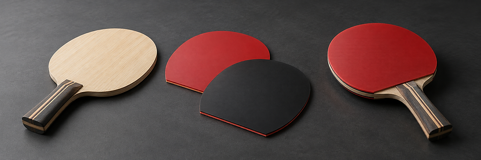 Pingpongütő összeállítás