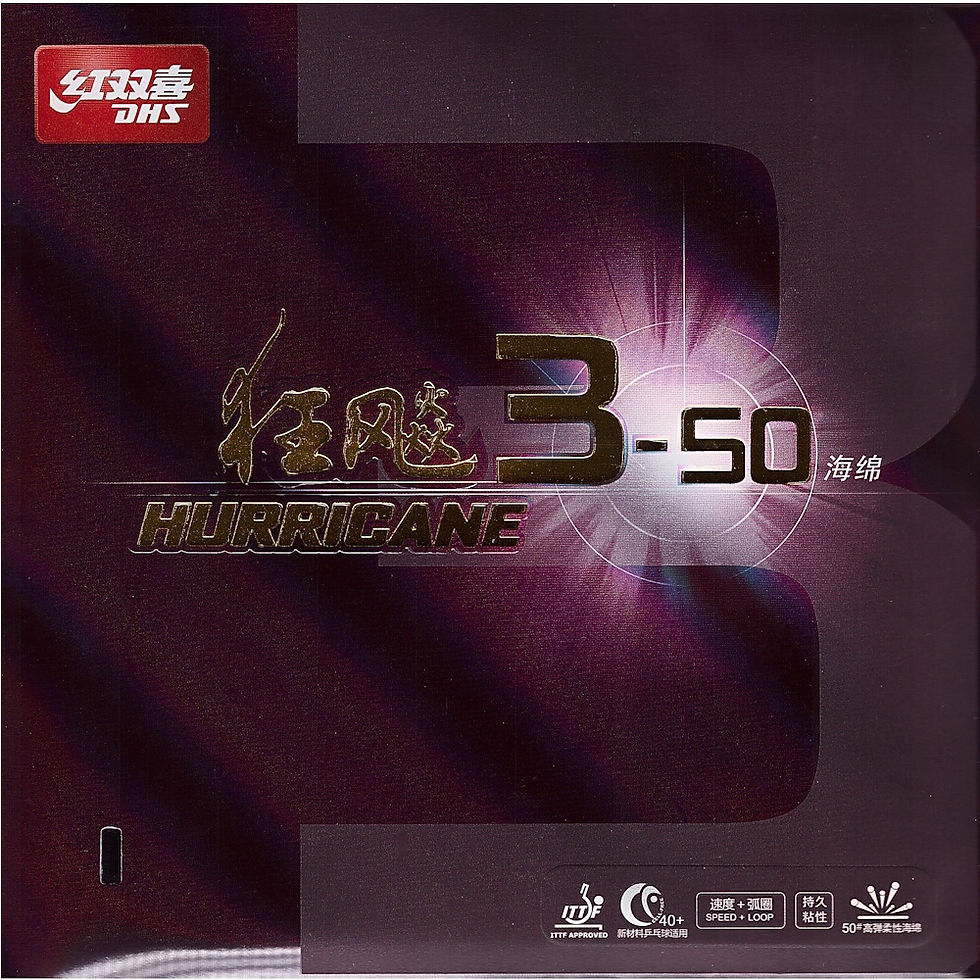 DHS Hurricane 3-50 35° Soft asztalitenisz borítás