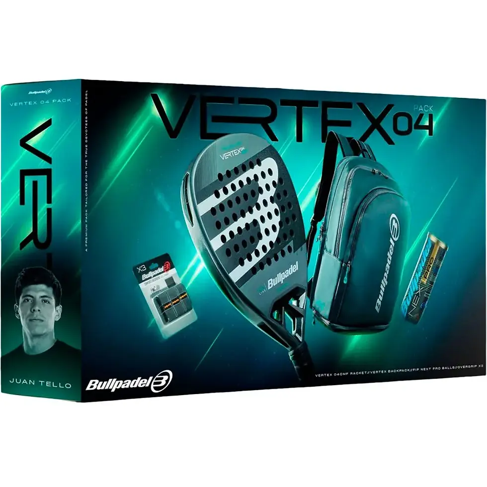 Bullpadel Vertex 04 Comfort 25 M padel felszerelés csomag