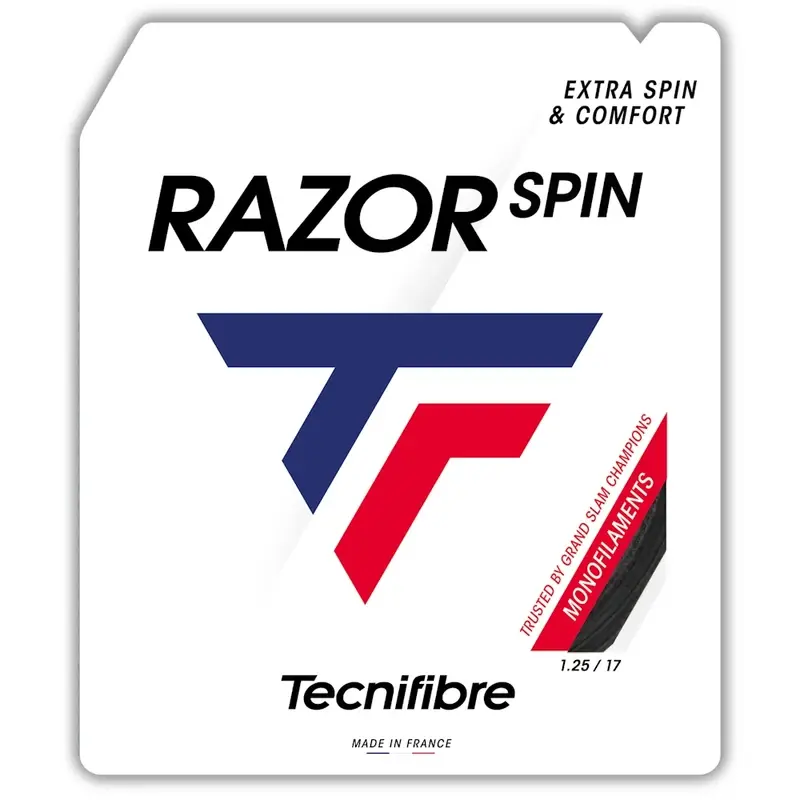 Tecnifibre Razor Spin (fekete) 12m teniszhúr
