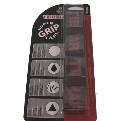 Tibhar Super Grip fekete (2 db)