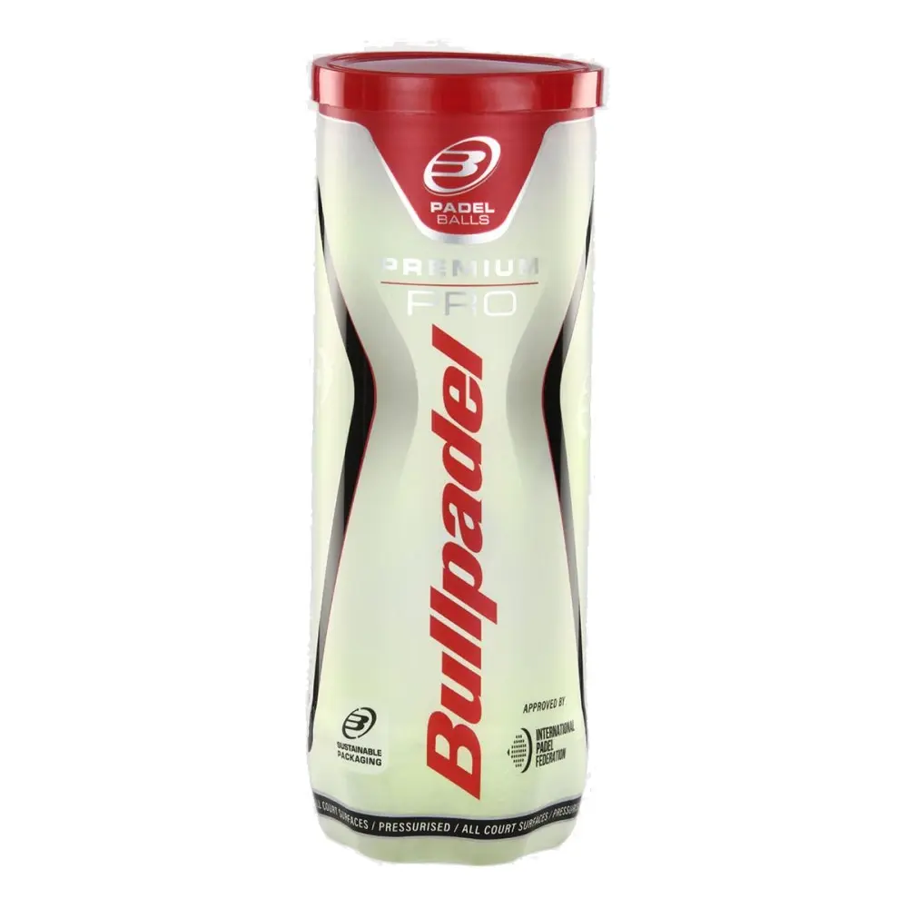 Bullpadel Premium Pro padellabda (3 db/tubus)
