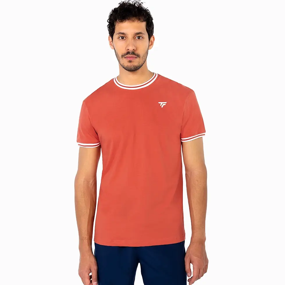 Tecnifibre Team Stretch Tee Terracotta (téglavörös) pólóing