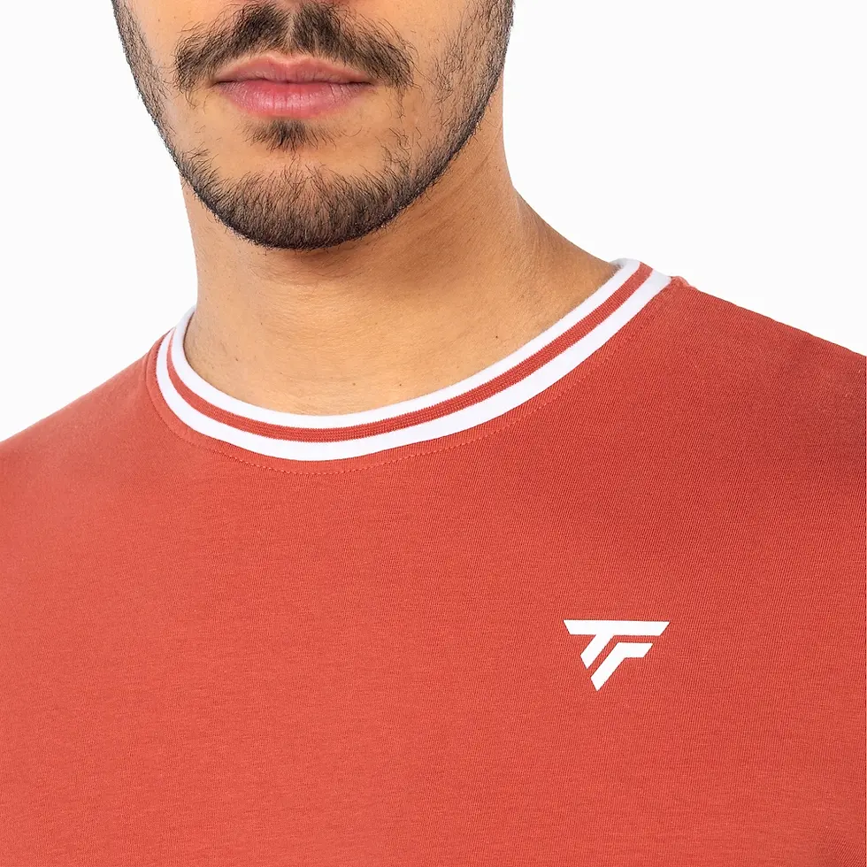 Indexkép: Tecnifibre Team Stretch Tee Terracotta (téglavörös) pólóing