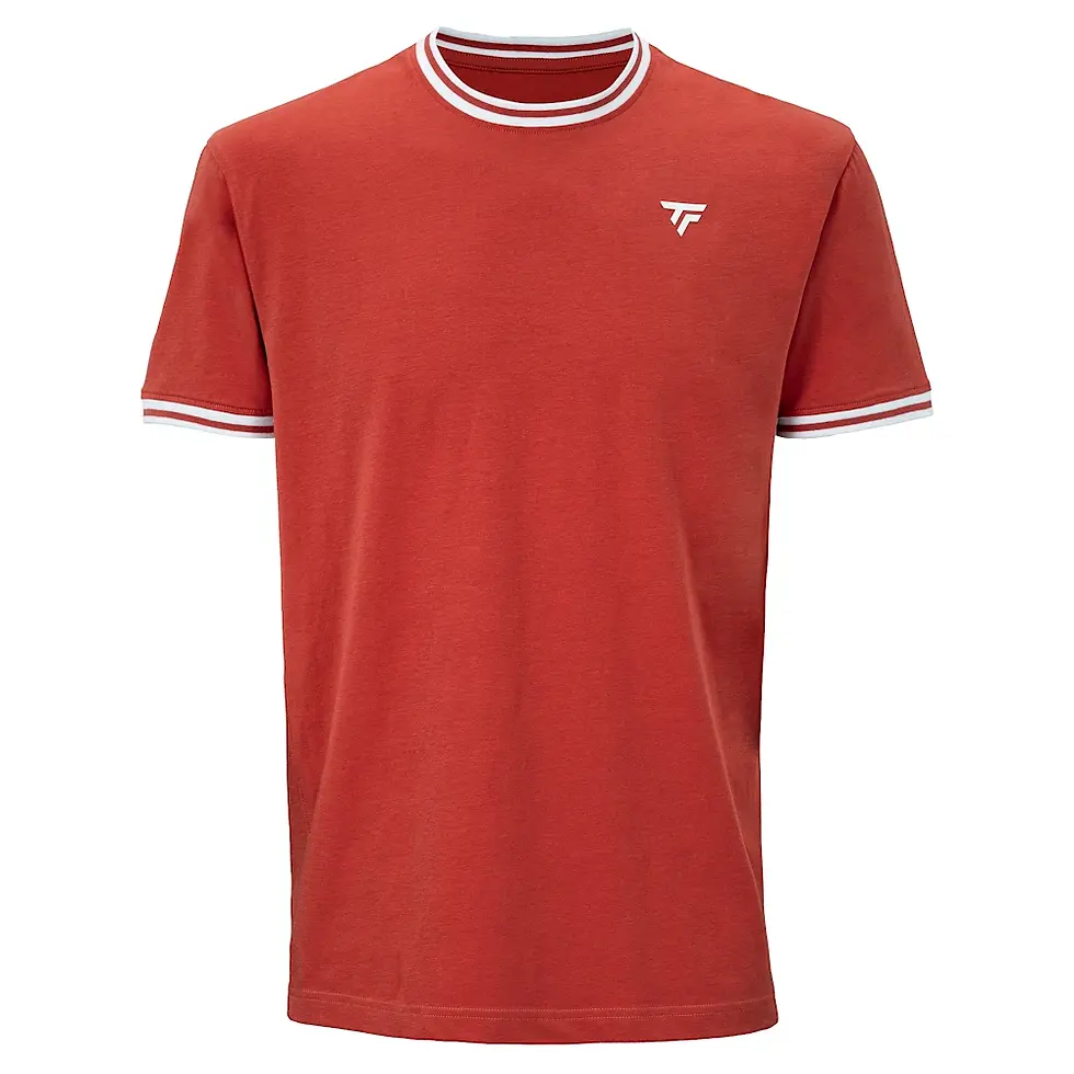 Tecnifibre Team Stretch Tee Terracotta (téglavörös) pólóing