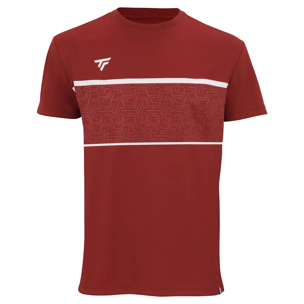 Tecnifibre Team Tech Cardinal (piros) férfi pólóing