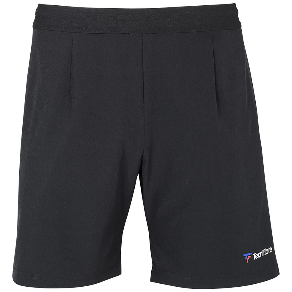 Tecnifibre Stretch Short fekete rövidnadrág