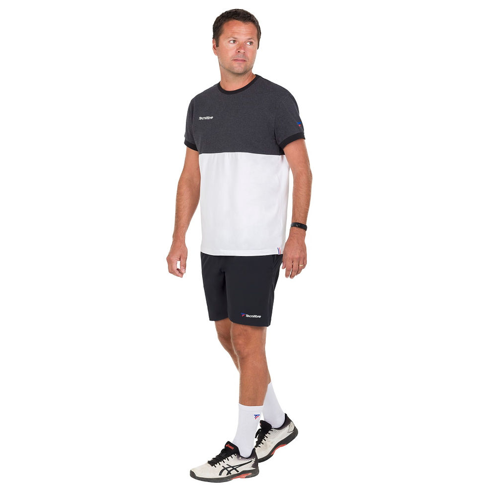 Tecnifibre Stretch Short fekete rövidnadrág