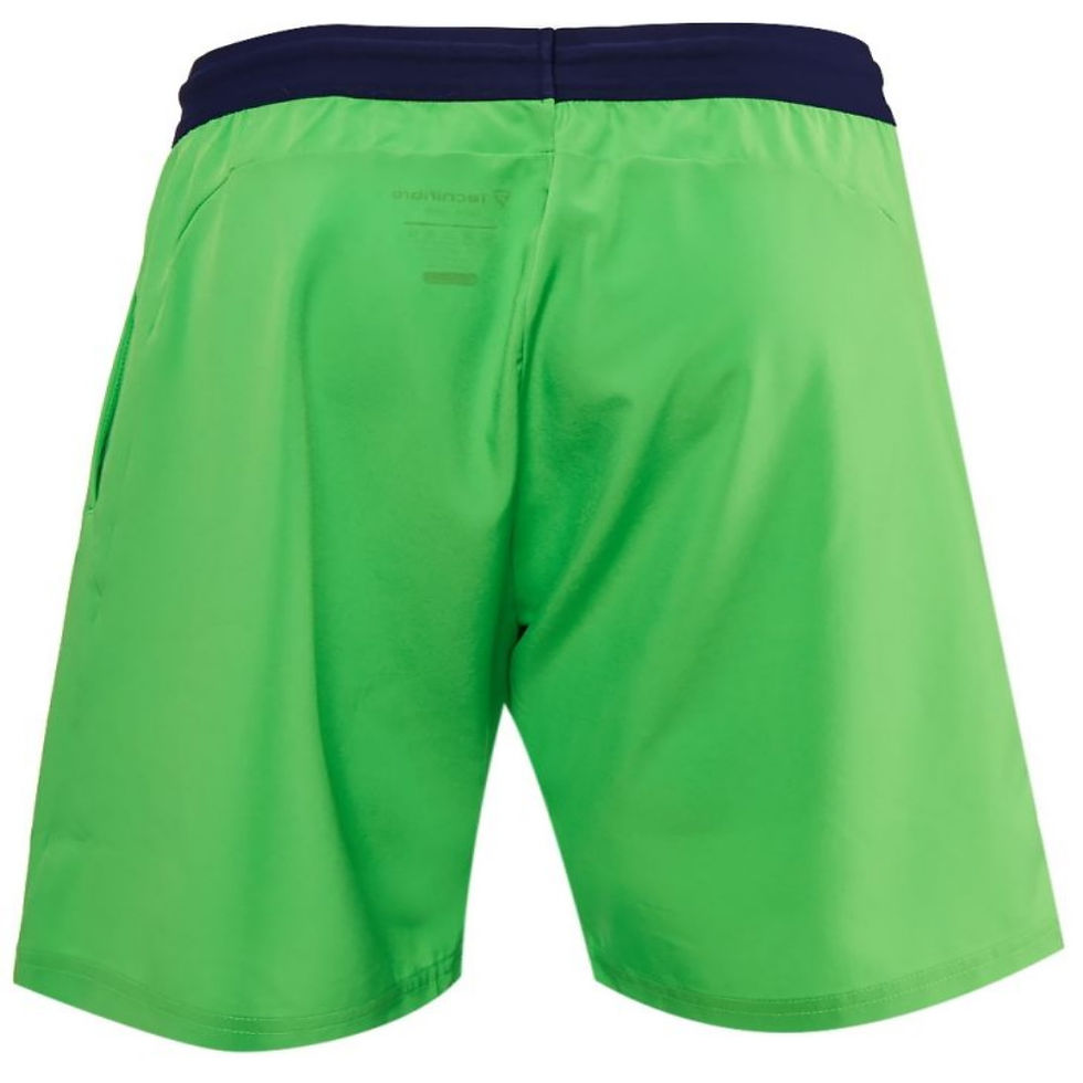 Tecnifibre Stretch Short zöld rövidnadrág