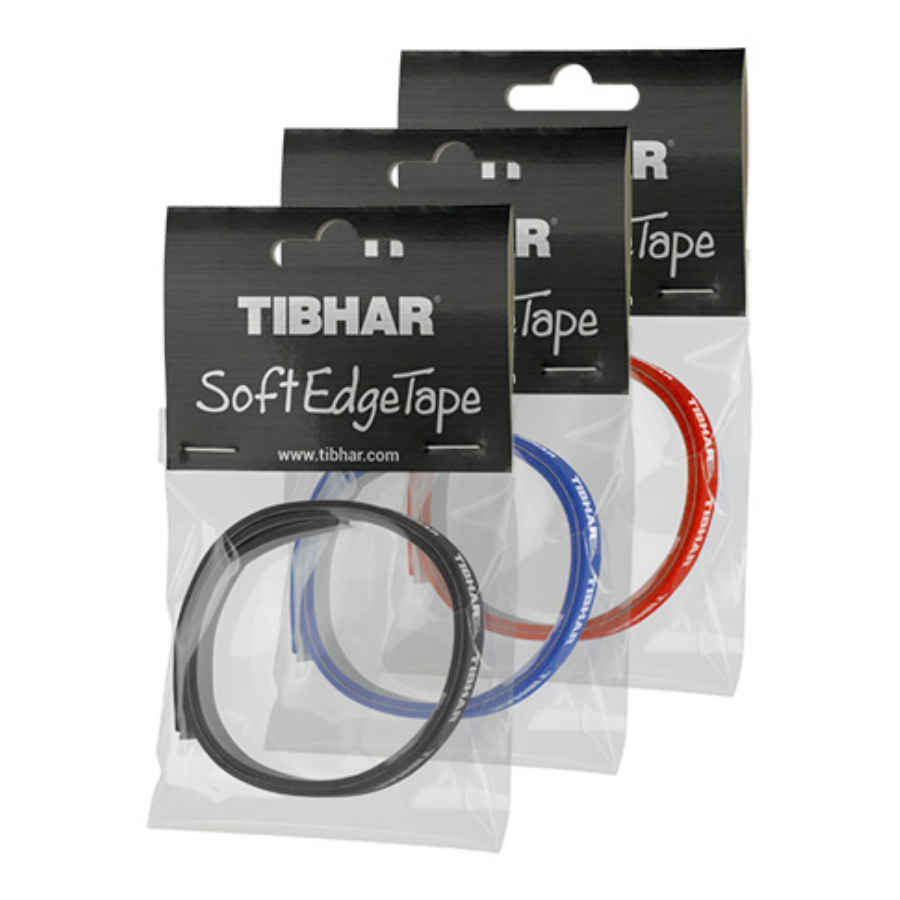Tibhar Soft Edge Tape fekete fejvédőszalag (9 mm x 0,44 m)