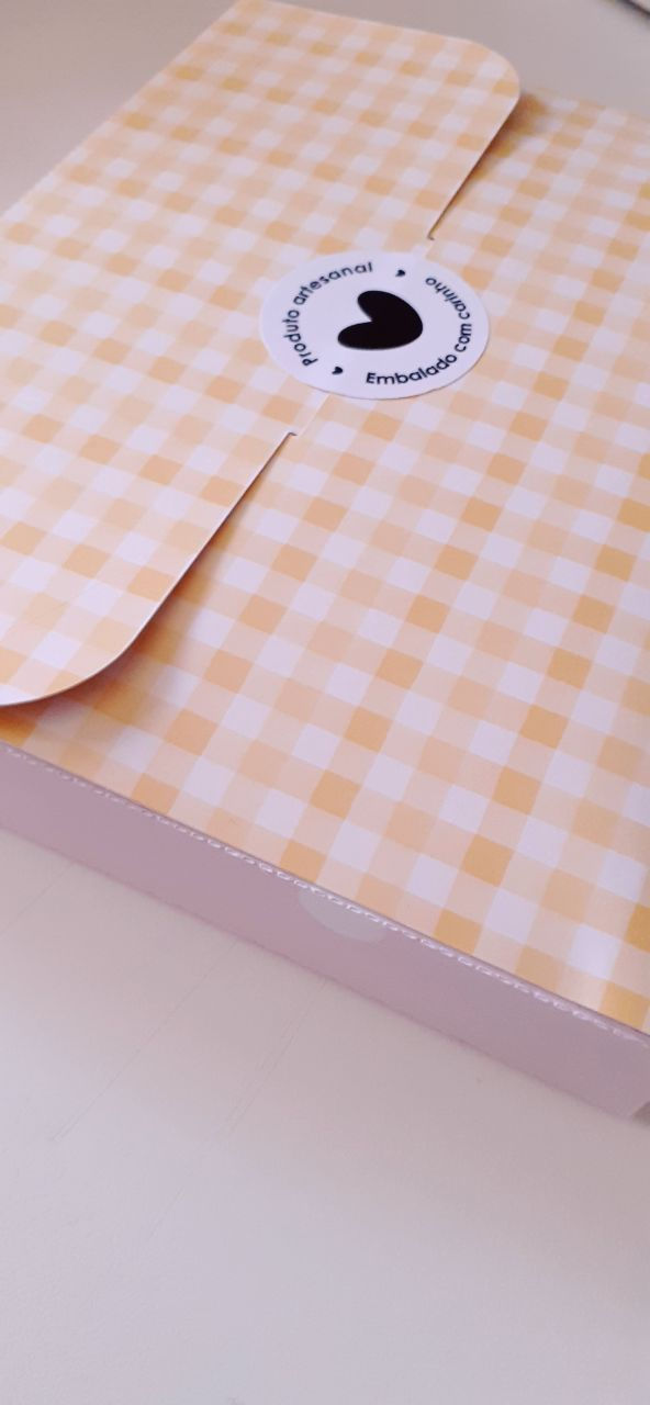 Miniatura: Embalagem caixa para caderno e agenda A5