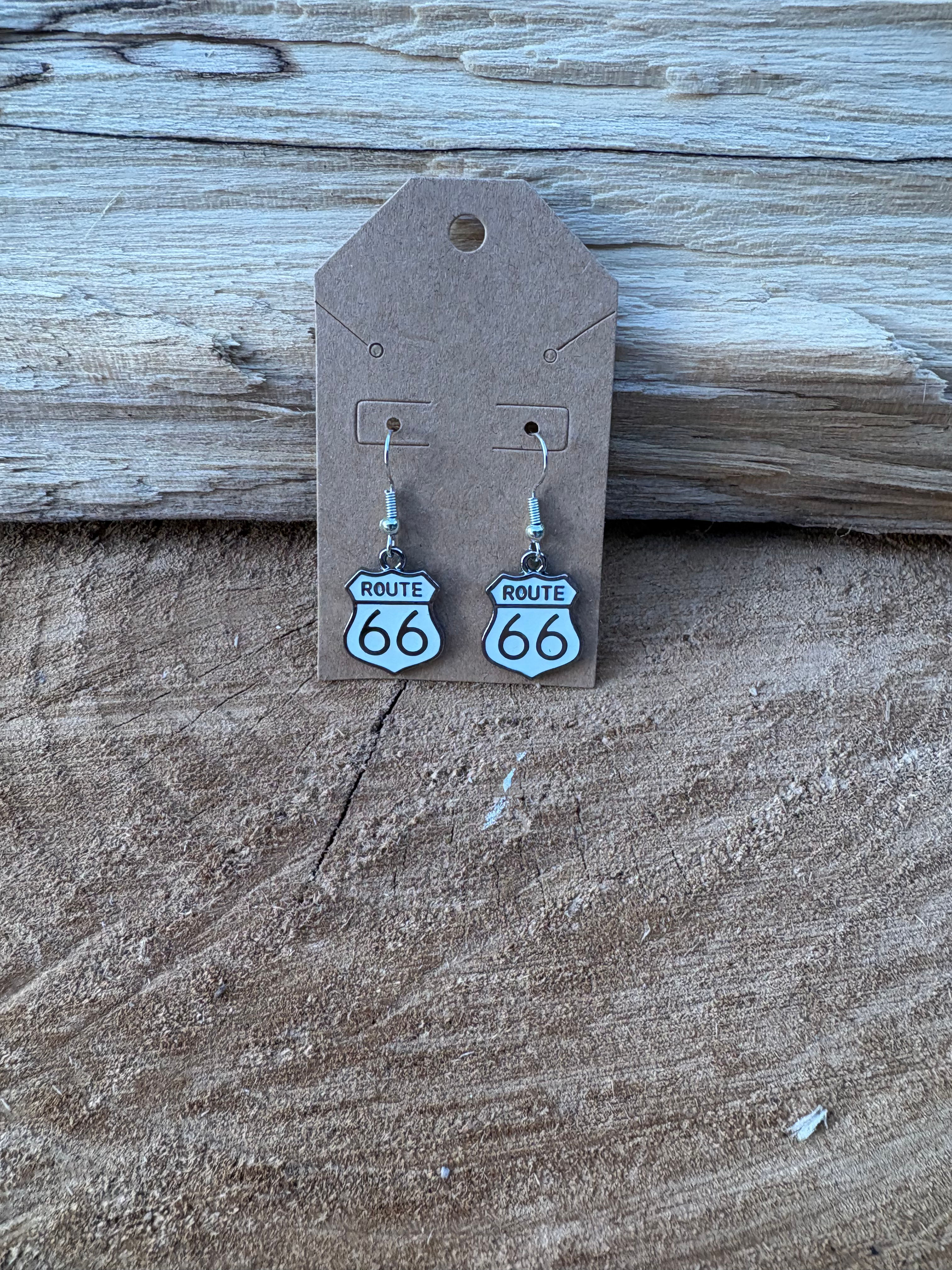 Route 66 Earrings 