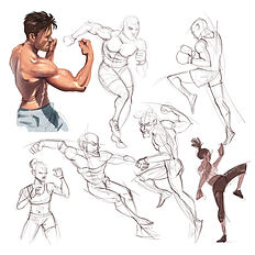 Character Sheet for the Character Design Course