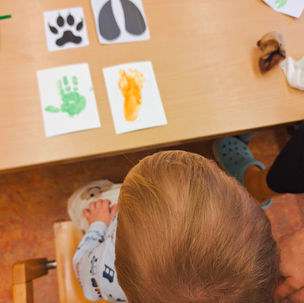 tiergestützte Pädagogik in der Krippe - Kita am Birkenwäldchen