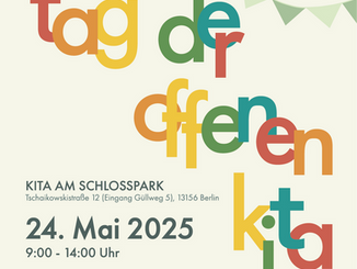 24.05.2025 | Tag der offenen Kita - Kita am Schlosspark