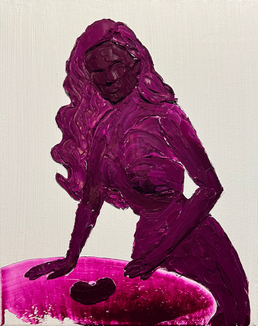 'Bettie had been gardening, badly. She looked at her large swollen legume and decided there and then to flick that bean.'