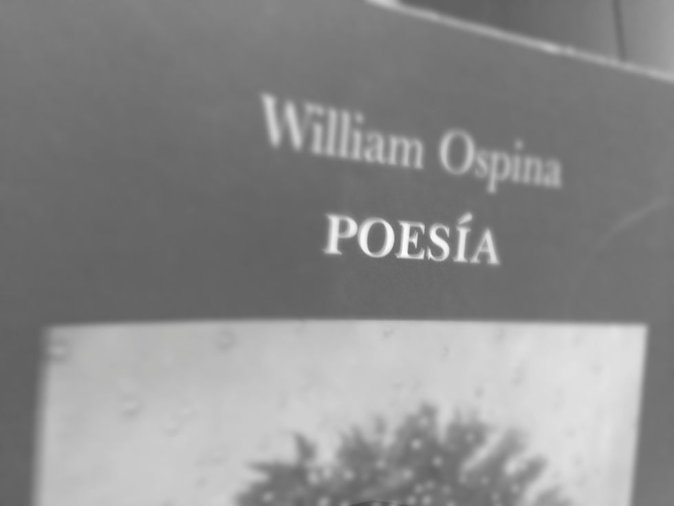 Poesía, William Ospina