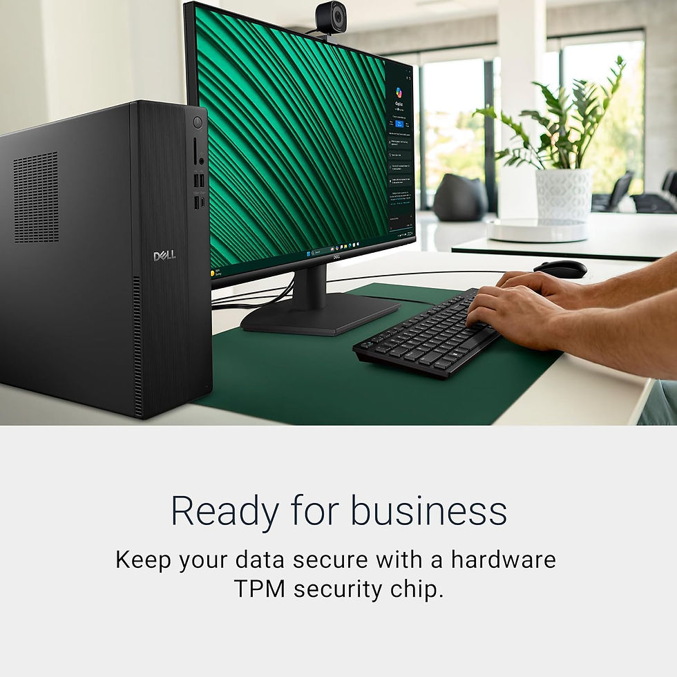 Thumbnail: Dell Slim Desktop ECS1250 - Intel Core Ultra 5-225 Processor, Intel UHD Graphic
