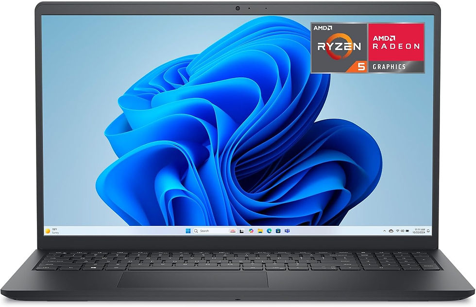 Thumbnail: Dell 15 Laptop DC15250-15.6-inch FHD (1920x1080) 120Hz Display, Intel Core i5-1