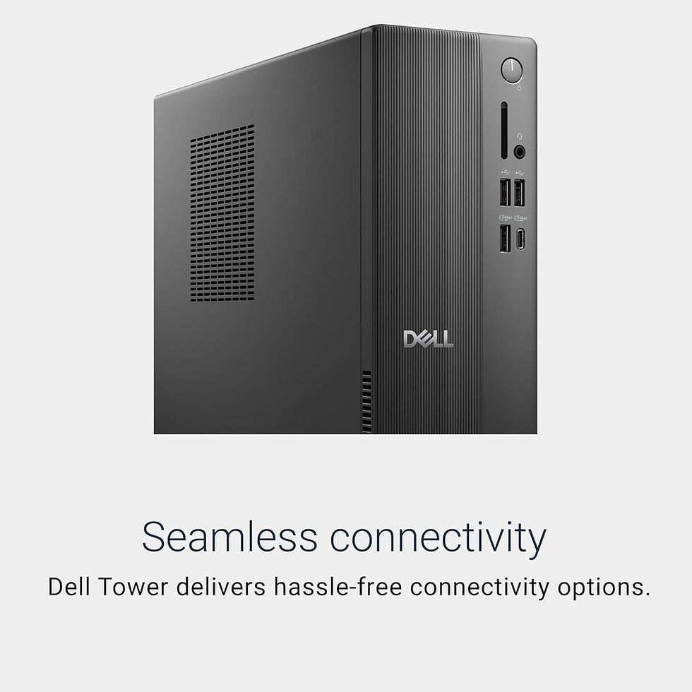 Thumbnail: Dell Slim Desktop ECS1250 - Intel Core Ultra 5-225 Processor, Intel UHD Graphic