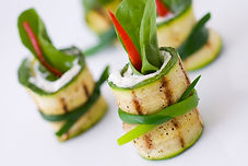 Zucchini Rolls - Commercial kitchen for rent in San Diego