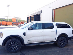 Yeni Ford Ranger Pick-up 2025 Fiberglass Camlı Kabin
