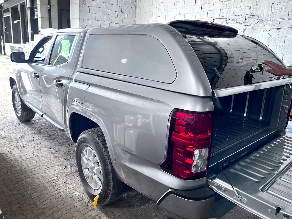 New Mitsubishi L200 2024+ Commercial Hard Top Canopy Solid Sided