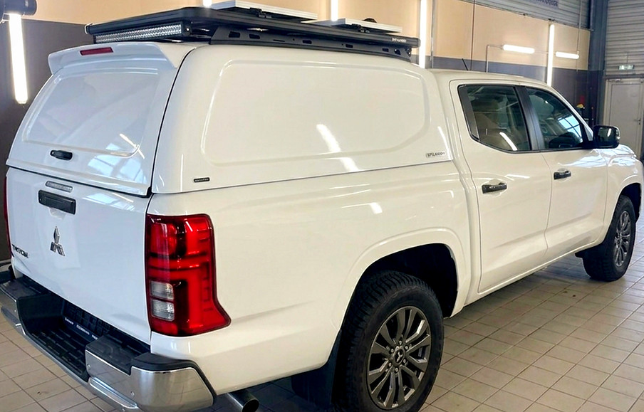2024 Mitsubishi Triton L200 Hardtop Canopy I Anka Commercial Solid-Sided Hardtop