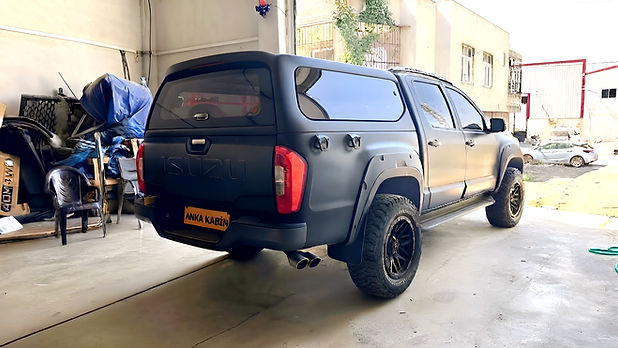 Foton Tunland G7 HARDTOP Canopy I Fiberskabin