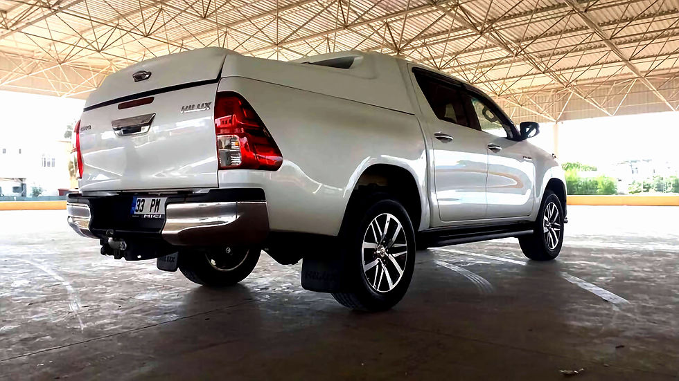 Toyota Hilux DC FullBox Hard Lid Tonneau Cover