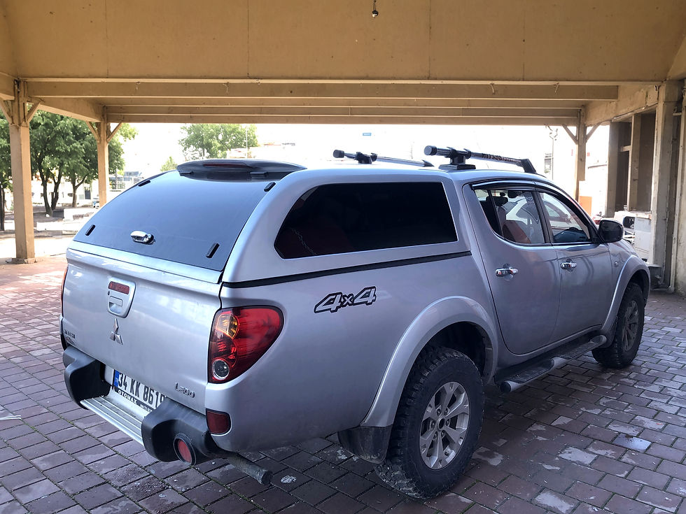 Küçük resim: Mitsubishi L200 2010-2016 Short Bed Hardtop Canopy