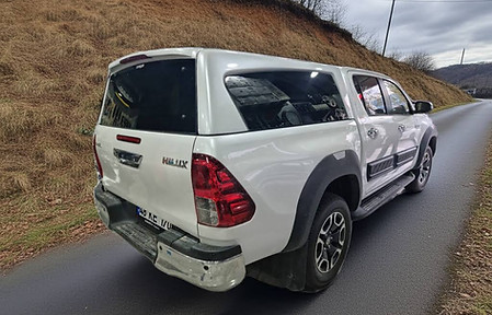 fiberdunyasi toyota hilux hardtop canopy fiberglass camlı kabin
