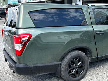 SsangYong Musso Grand Fiberdunyasi Factory Made Hardtop Canopy Fiberglass Camlı Kabin
