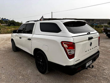 Fiberdunyasi SsangYong Musso Grand Sport Hardtop Canopy Fiberglass Camlı Kabin