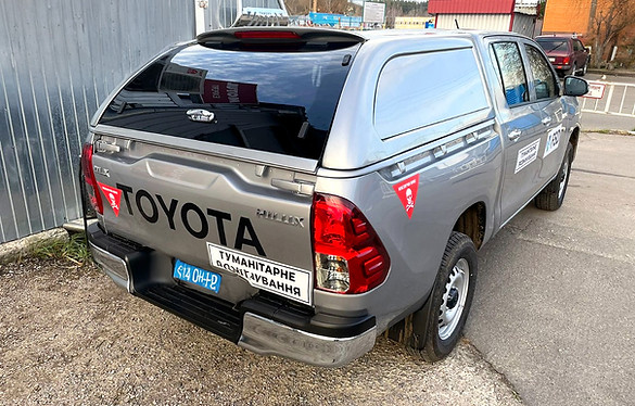 Toyota Hilux Mid SR (J-DECK) Commercial Hardtop Canopy