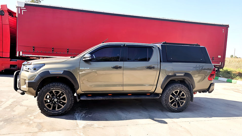 IRONBOX Steel Canopy | Toyota Hilux N80 SR & SR5 (2015-2025) Meta Description