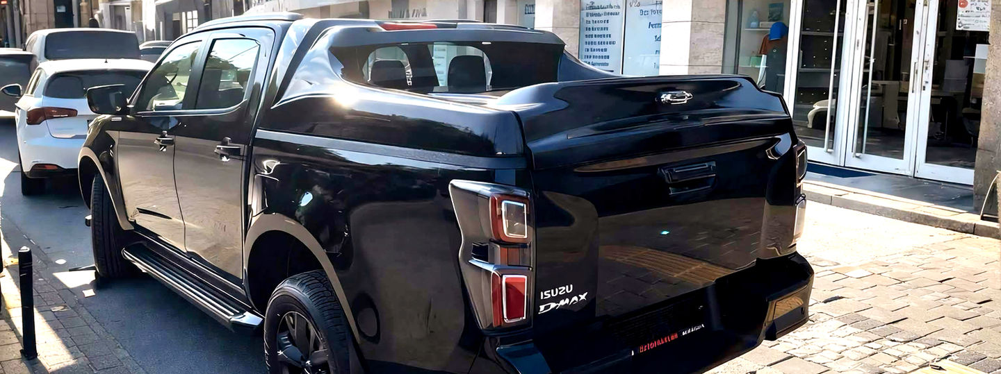 Upgrade your Isuzu D-Max with the FibersKabin FullBox – The ultimate fiberglass hardtop tonneau cover