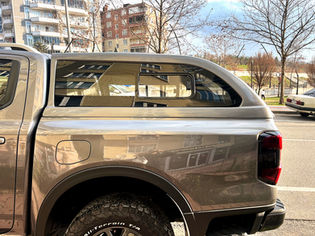 Ford Ranger Double Cab (2023+) FD Canopy: Style Meets Function with Sliding Side Windows