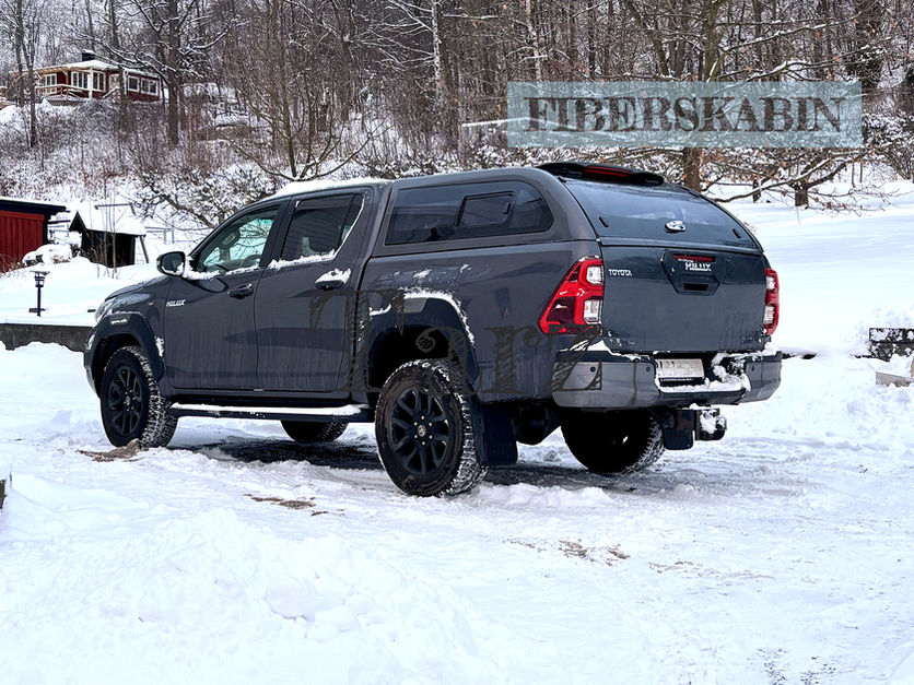 Toyota Hilux Revo 2021+ Explorer Canopy | Sliding Side Windows