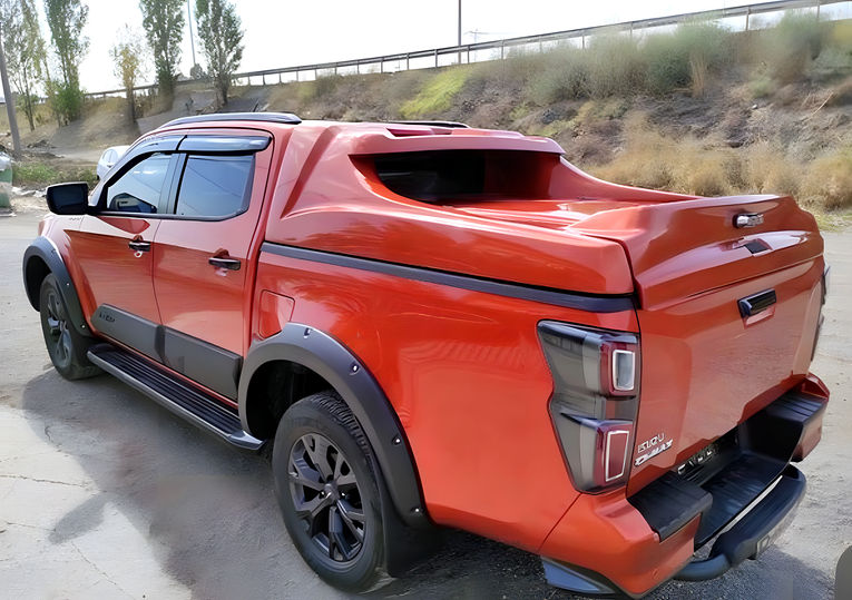 FibersKabin Fiberglass FullBox Hardtop Tonneau Cover for Isuzu D-Max