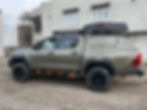 Toyota Hilux Canopy Lift Up Side Doors