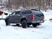 Toyota Hilux Revo (2021+) Premium Hardtop Canopy – Sliding Side Windows