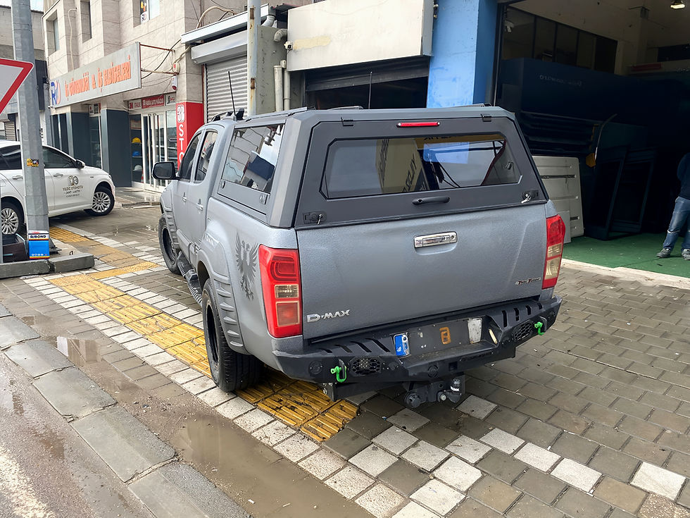 Thumbnail: Isuzu D-MAX (2024+) with premium aluminium canopies from Fiberskabin