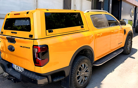 Ford Ranger Wildtrak I Heavy-Duty Steel IRONBOX Rear Canopy | FiberSkabin