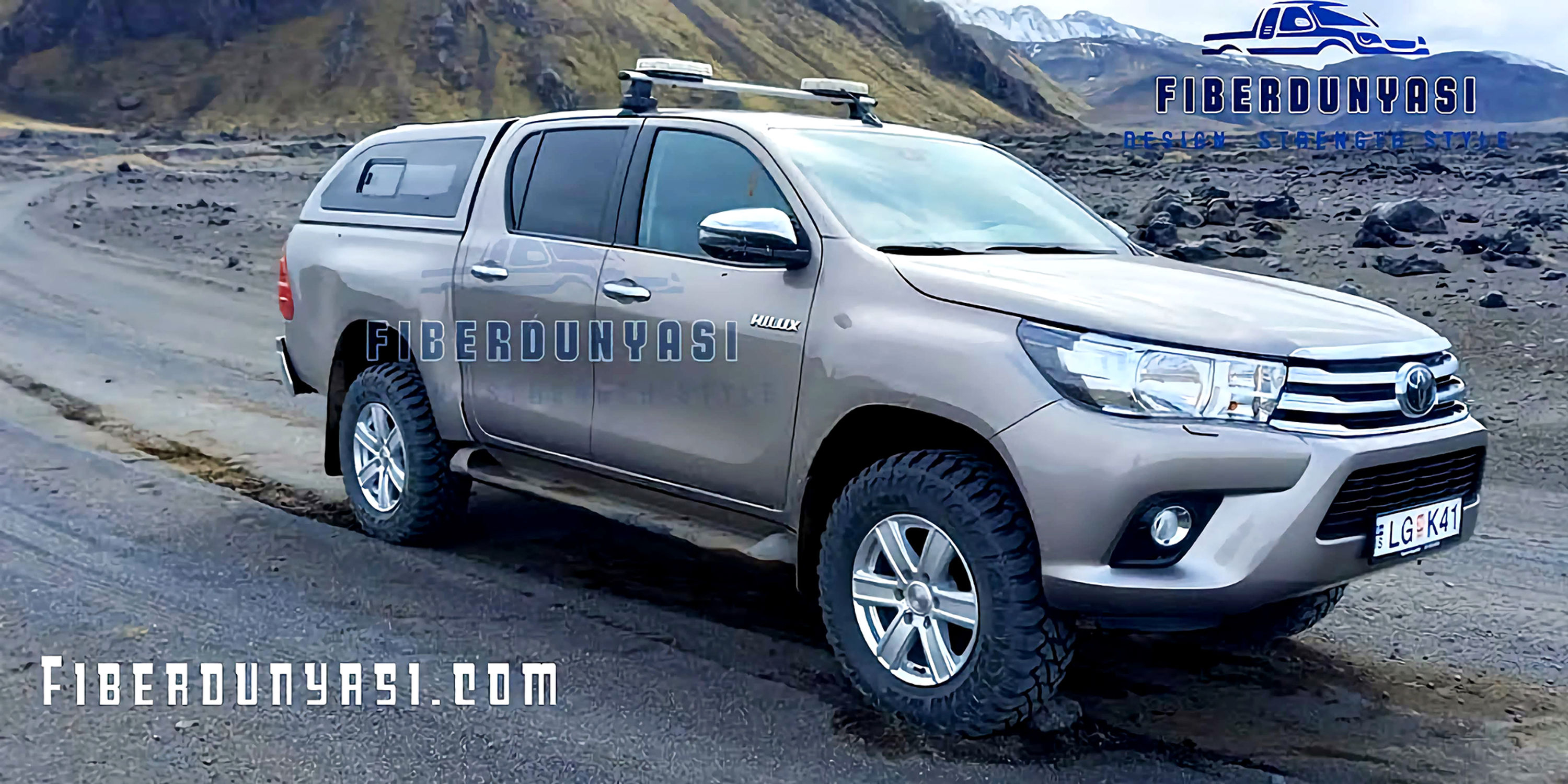 FIBERs Fiberdunyasi I Toyota Hilux Revo 2021 Onwards Hardtop Canopy